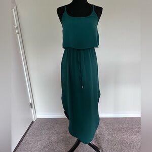 Elegant Teal Midi Dress